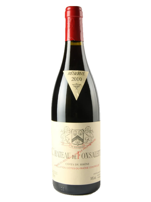 Bouteille de Château de Fonsalette, 2010, Côtes du Rhône